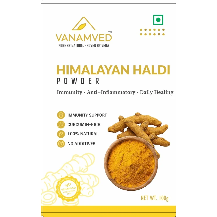 VANAMVED Himalayan Haldi Powder